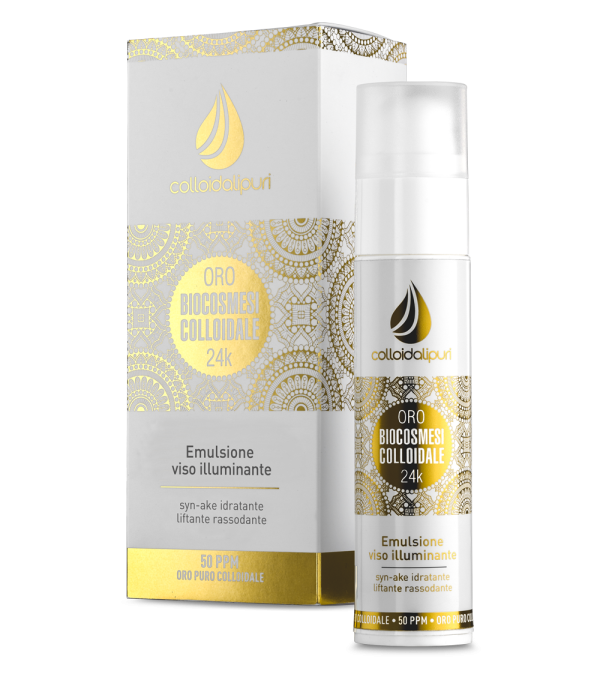 Emulsione Viso Illuminante Biocosmesi Colloidale