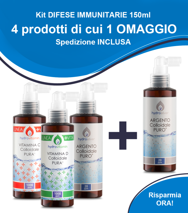 Kit DIFESE IMMUNITARIE 150 ml