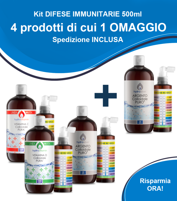 Kit DIFESE IMMUNITARIE 500ml