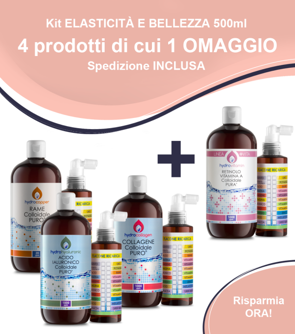 Kit ELASTICITÀ E BELLEZZA 500ml
